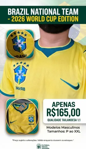 Camisa Brasil (1.1) copa 2026