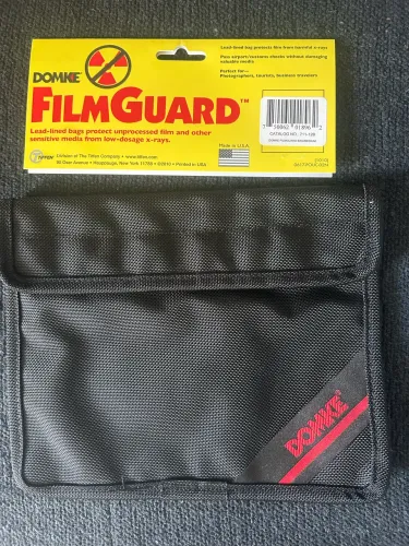 Domke Filmguard: Bolsa de proteção filmes fotográficos analógicos Raio X (média preta)