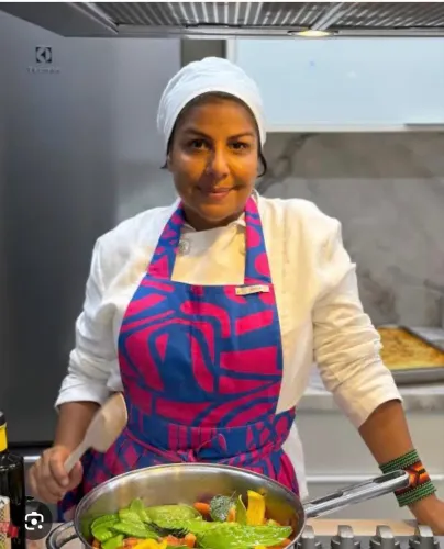 Cozinheira Forno e fogão