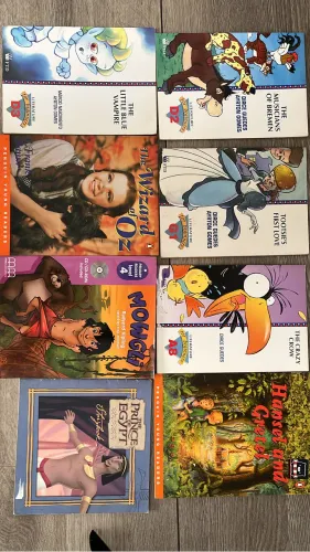 Livros em inglês variados