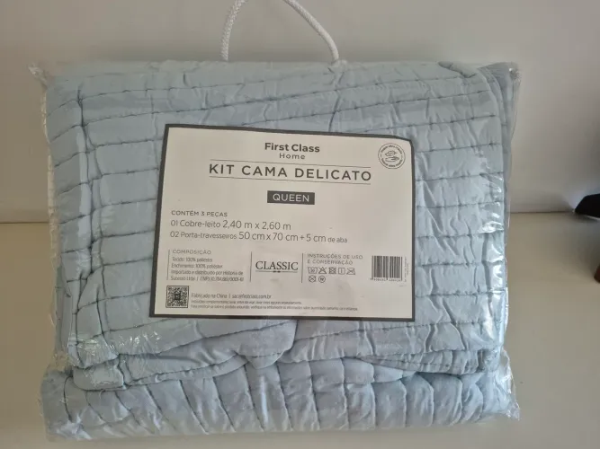 Cobre leito com duas fronhas (NOVO)