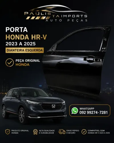 Porta Dianteira Hrv 2023 2024 2025