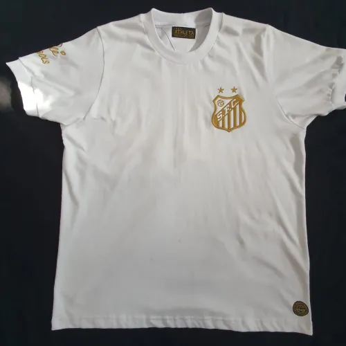 Camisa Santos FC comemorativa Pelé Mil gols.