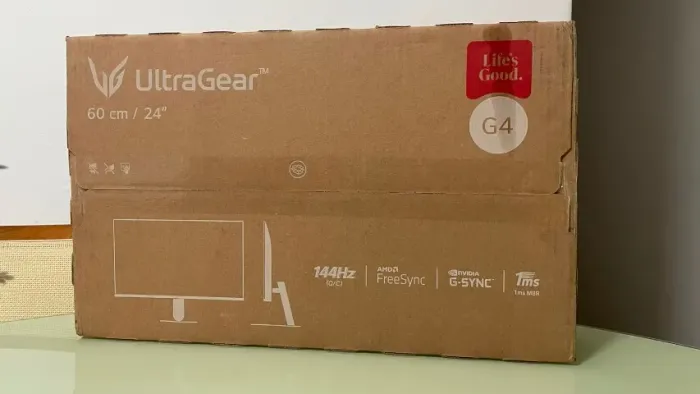 Monitor Gamer LG UltraGear 24" 144Hz Full HD Novo Lacrado