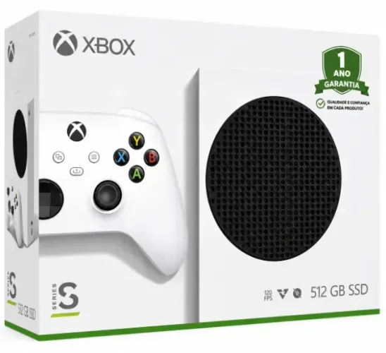 XBOX Series S Completo Na Caixa + 12 Meses de Garantia