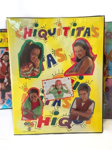 FICHÁRIO OFICIAL CHIQUITITAS ANOS 2000 ORIGINAL RELÍQUIA
