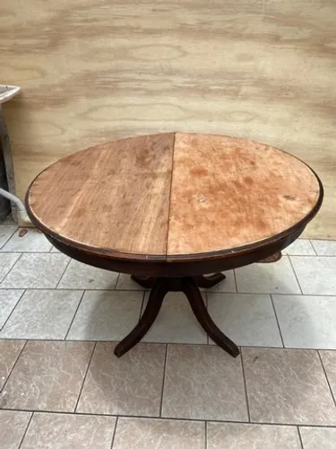 Mesa Estrutura Em Jacarandá Com Extensão