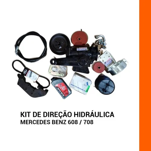 Kit Direção Hidráulica MB 608 Completo