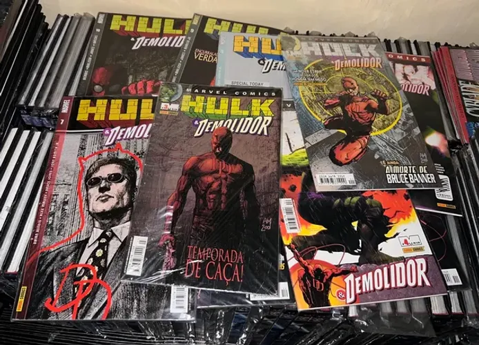 Hulk e Demolidor completa, minissérie em 12 edições 2003