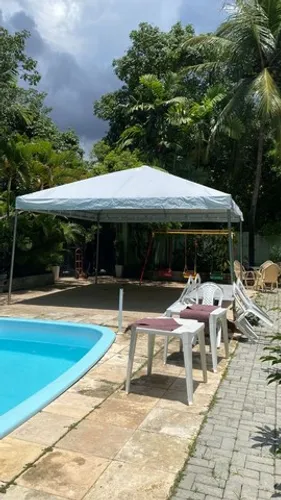 Eita sol quente! Locação de tendas