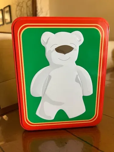 Lata usada butterbear vazia metal lush 2016 rara colecionador 