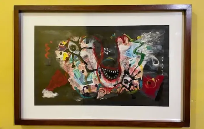 Quadro Obra de Arte Carlus Campos;