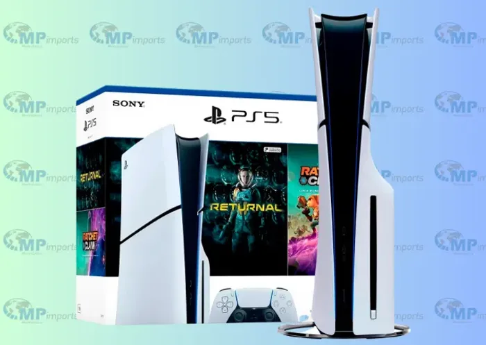 Loja MP Imports: Ps5 Playstation 5 Slim Bundle Ratchet & Clank And Returnal Console