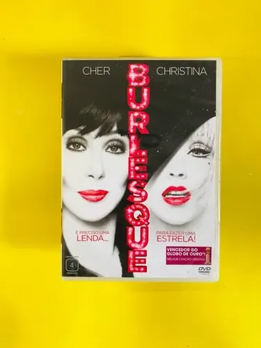 DVD - Burlesque - com Christina Aguilera e Cher - 2011