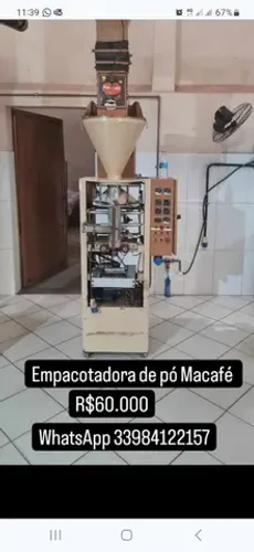 Empacotadora café empacotadeira macafé