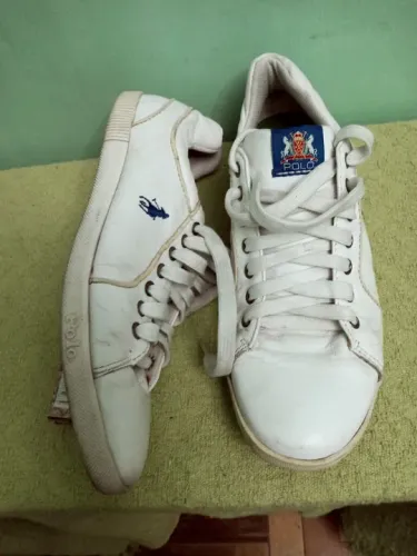 Tênis Polo couro legítimo