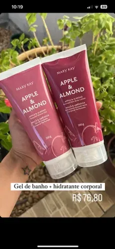 Kit banho sabonete líquido + hidratante corporal mary Kay