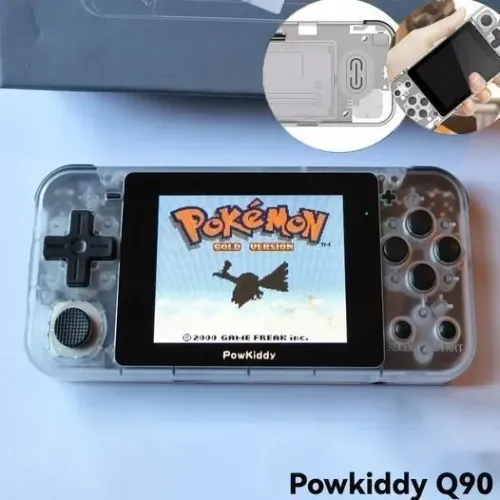Videogame Retrô Game portátil Powkiddy/64bits/tela ips/16 emuladores/+ de 3300 jogos