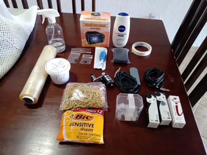 Kit completo de Tattoo
