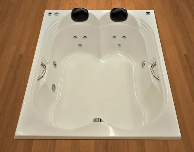 Banheira Dupla de Hidromassagem (Jacuzzi, Ofurô, Spa) completo Direto da Fabrica.