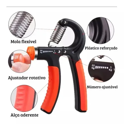 Hand grip ajustável flexor de punho 