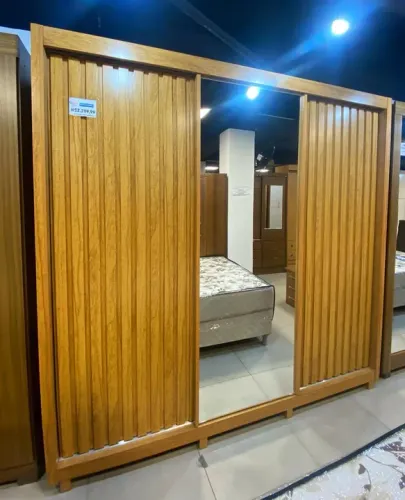 Guarda-roupa casal ripado royale luxo 230 CM / FRETE GRÁTIS 