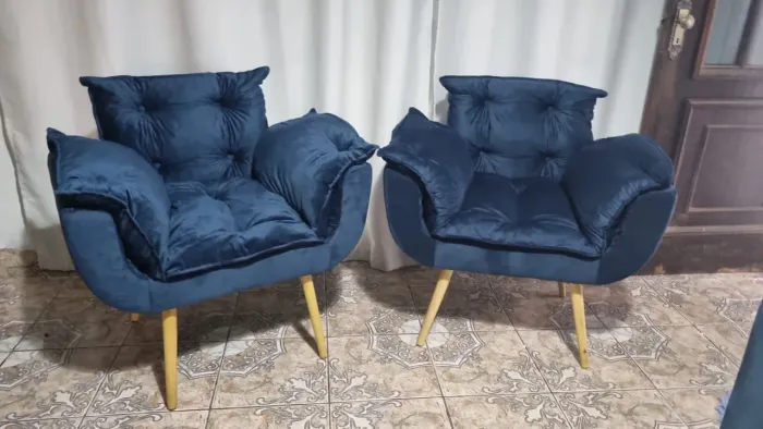 KIT DUAS POLTRONAS OPALLA CLASSIC