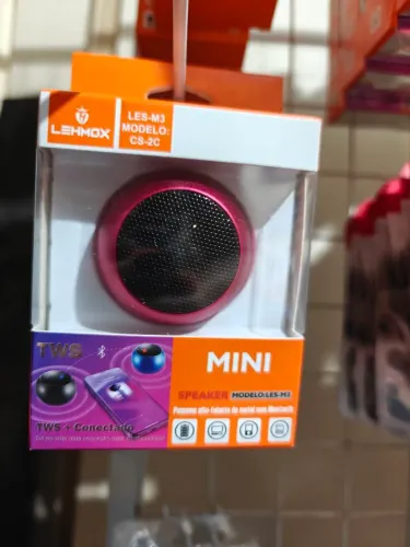 Caixa de som Mini portátil som alto