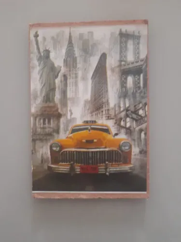 Quadro decorativo Carro