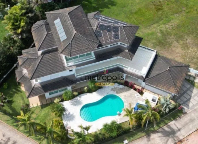 Sobrado, 714 m² - venda por R$ 5.900.000,01 ou aluguel por R$ 26.550,00/mês - Pinhal - Cab