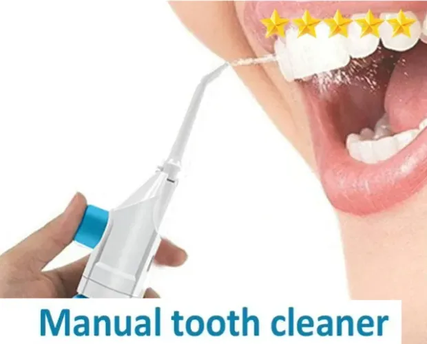 Irrigador Oral Nasal Portátil Jato de Pressão Manual