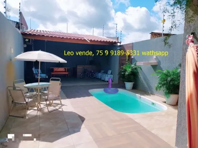Leo vende, bairro Mangabeira, 4\4 c 1 suíte, piscina e goumert.