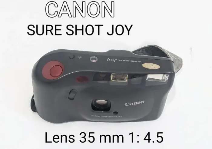 Camera Fotográfica Analógica -Canon Sure Shot Joy<br> *Lens 35 mm 1:4.5*