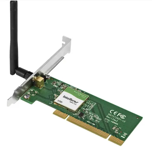 Placa de rede wireless PCI-E Intelbras