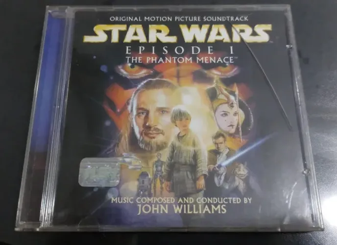 CD Star Wars - Episodio I - Ameaça Fantasma - John Williams - Trilha Sonora