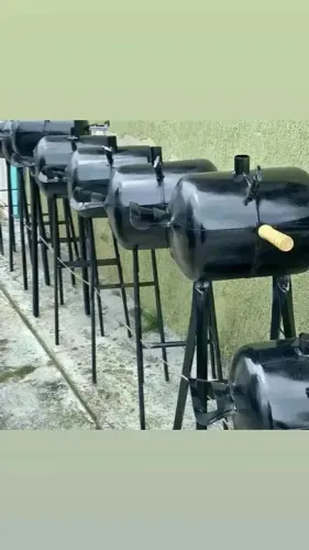 Churrasqueira bafinho com pe