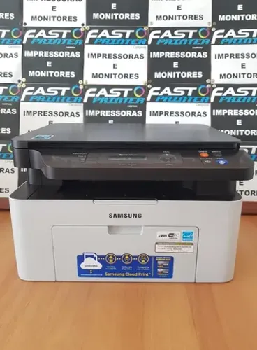 Impressora Multifuncional Wi-Fi Samsung Xpress M2070W Laser Toner Sem Fio
