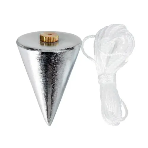 Prumo De Centro 200g De Aco Com Cordao 5M P/ Pedreiro - Mtx