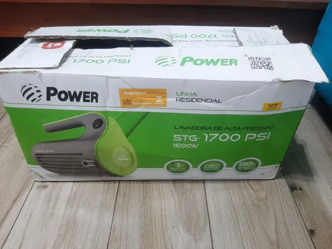POWER LAVADORA DE ALTA PRESSÃO 127V STG 1700