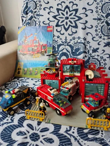 Lego Fire Station Classic - Coleção 1990