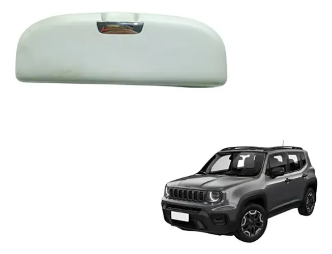 Porta Oculos Jeep Renegade 2020 C/detalhes Cinza