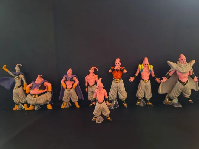 8 Figuras de ação de Dragon Ball Z - majin boo