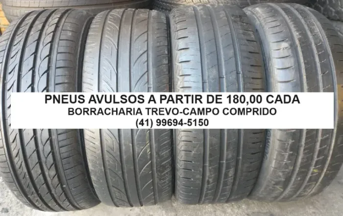Pneus avulsos 195/50/16 a partir de 180,00 cada