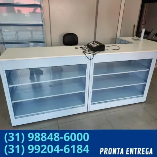 Balcão caixa vitrine