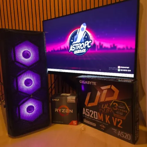 PC Gamer Ryzen 5 4600G | 240GB SSD| 16gb DDR4  [PC Novo] [LOJA]