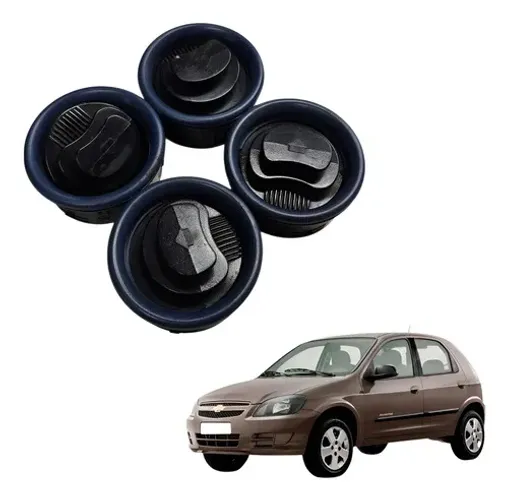 Kit Difusor De Ar Chevrolet Celta 2001 2003 2005 2008 2010