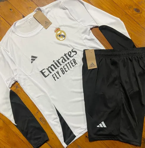 Conjunto de time manga longa 