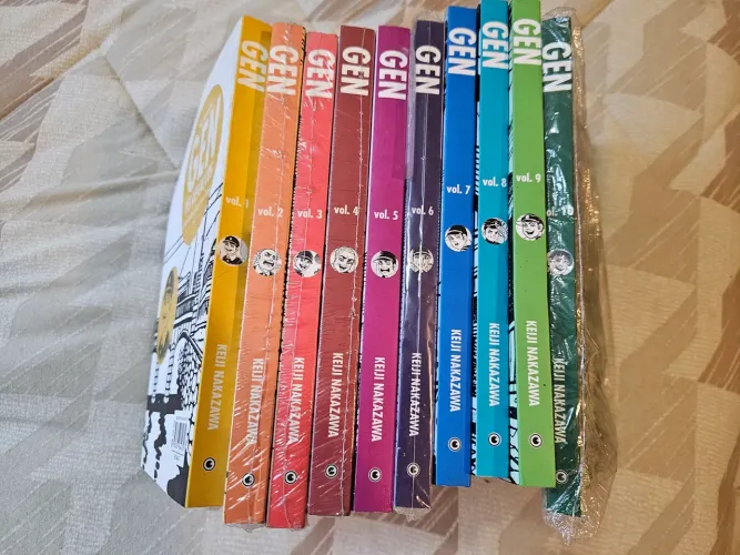Gen Pés Descalços Coleção Completa  