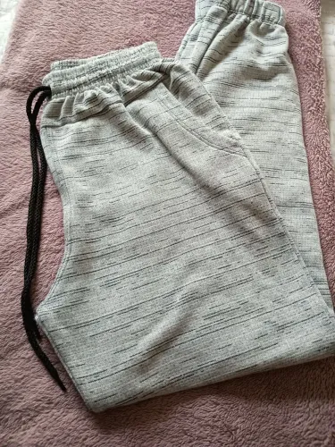 Calça de Moletom Cinza Unissex