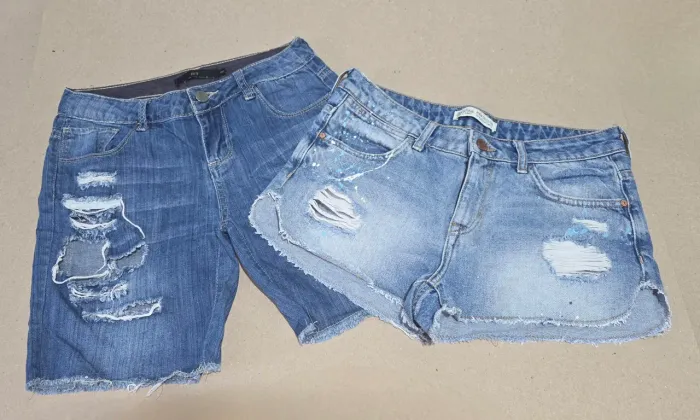 Short e bermuda jeans